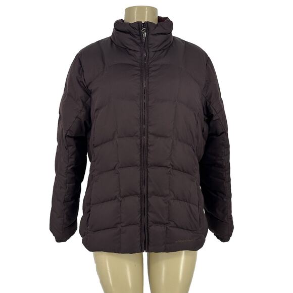 Eddie Bauer Jackets & Blazers - Eddie Bauer Women Large ZIP Up Puffer Down Jacket Winter Outdoors CLT